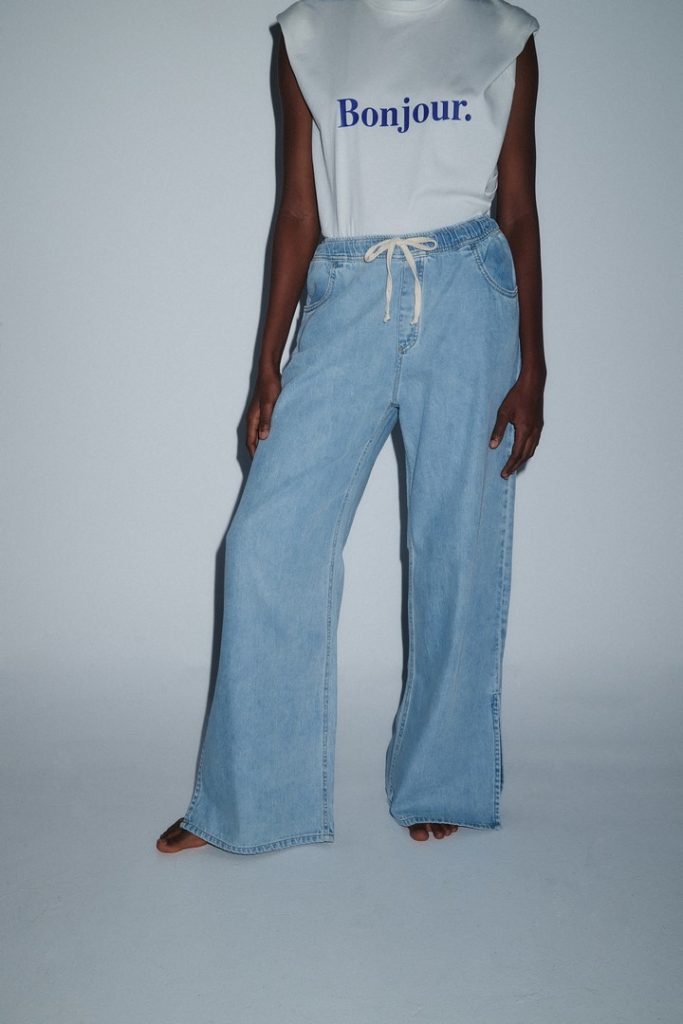 S5ELTS0025 T-Shirt & S5TNDT0003 Denim Trouser(2)
