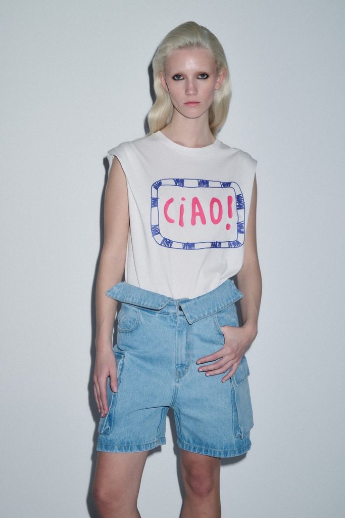 S5ELTS0028 T-Shirt & S5TNDV0009 Denim Bermuda (4)