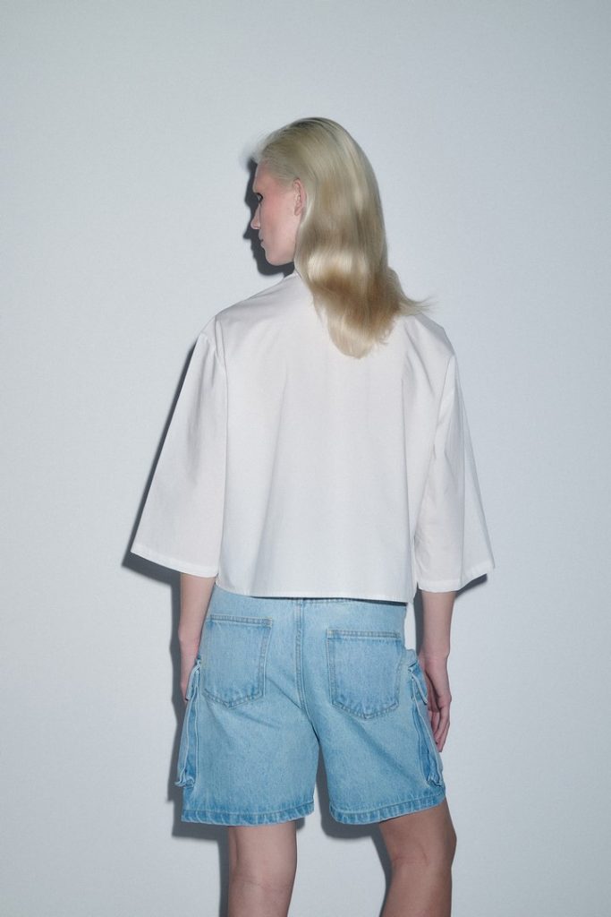 S5SASH0092 Crop Shirt S5TNDV0009 Denim Bermuda(1)